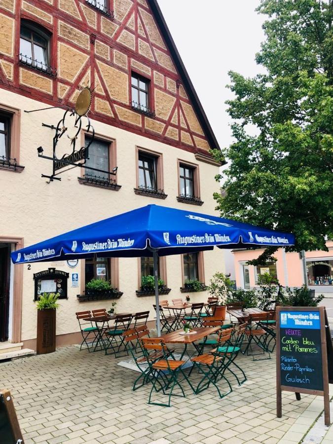 Hotel Sonne Wassertrüdingen 外观 照片